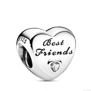 Pandora BestFriend Heart Charm